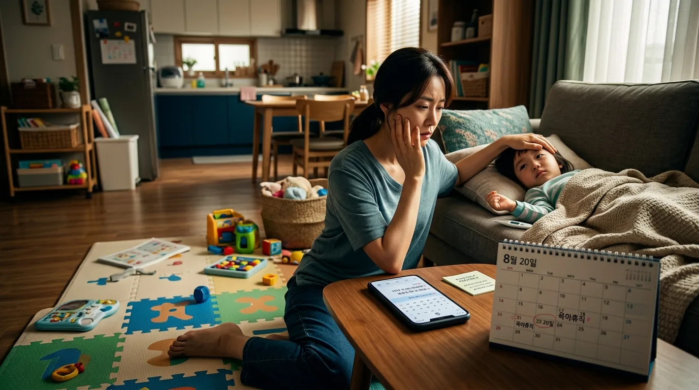 아이 아픈데 연차 다 썼다면? 8월 20일 '1주 육아휴직' 총정리 대표 이미지